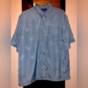 Puritan Blue Hawaiian 🌺 Shirt Large